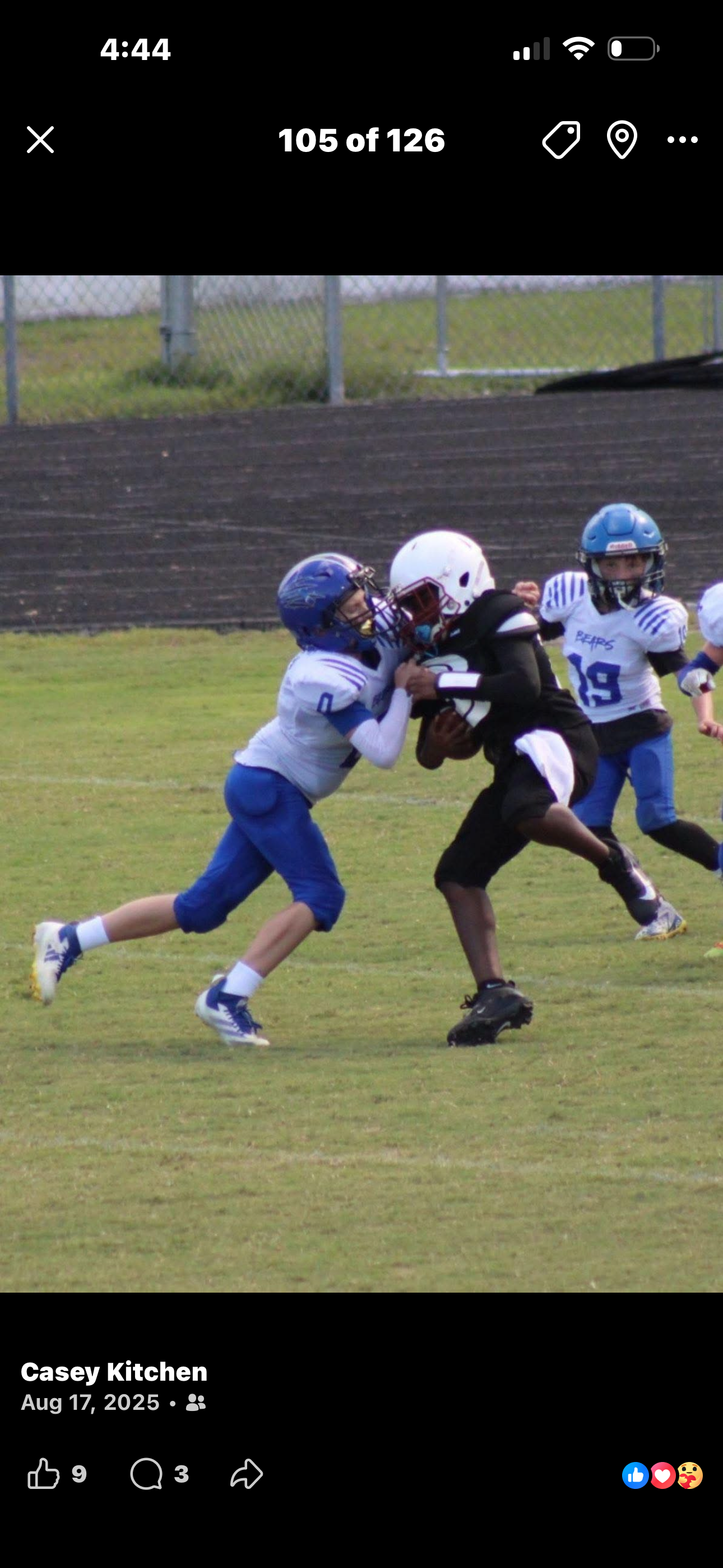 Jaxon Kitchen — Admiral (12U) BLUE athlete